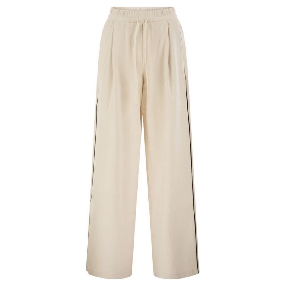 Weekend Maxmara Women Wkdgodezia - Technical Jersey Wide-Leg Trousers